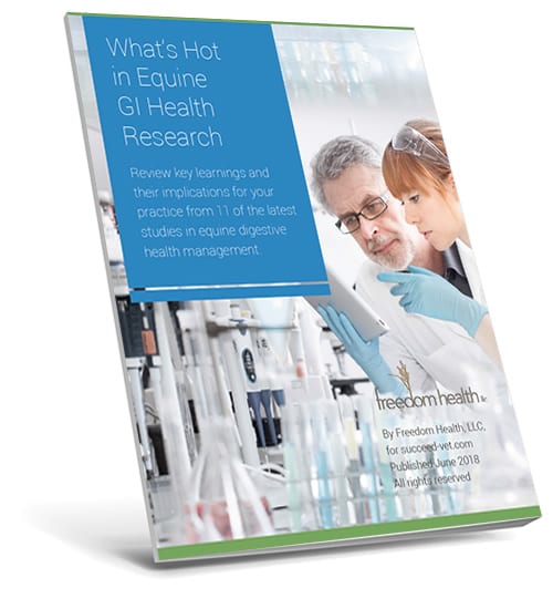 White Paper: What’s Hot in Equine GI Research Cover